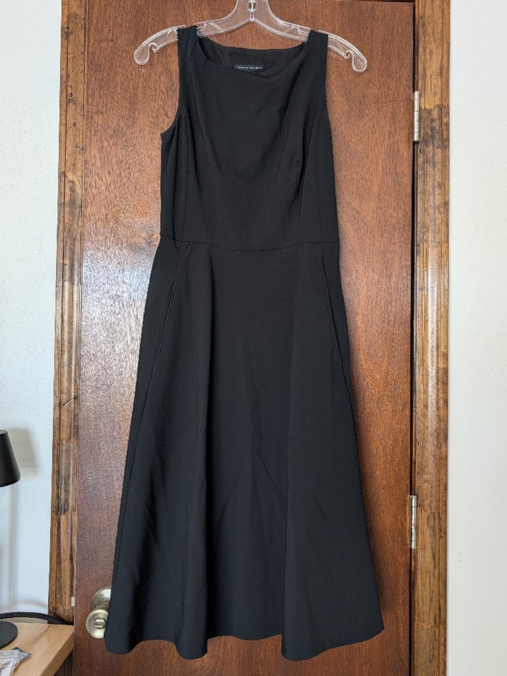 Banana Republic A-Line Black Business Dress